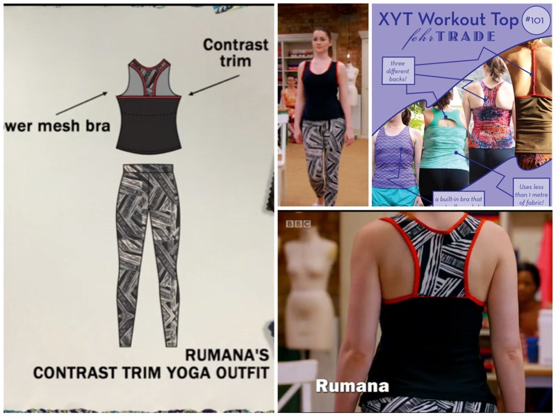 XYT Workout Top PDF sewing pattern – Fehr Trade