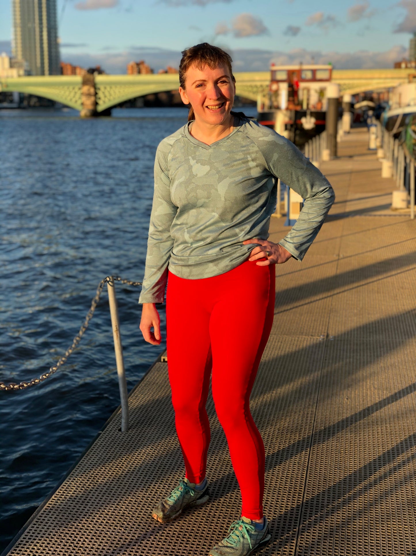 Compression fitting bottom block for "Sew Your Own Activewear"