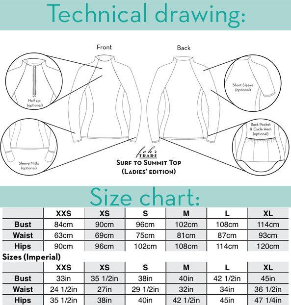 Surf to Summit Top (Ladies')